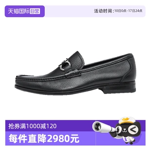 深度解析【自营】FERRAGAMO/菲拉格慕男鞋饰扣荔纹牛皮革商务休闲皮鞋正品魅力所在